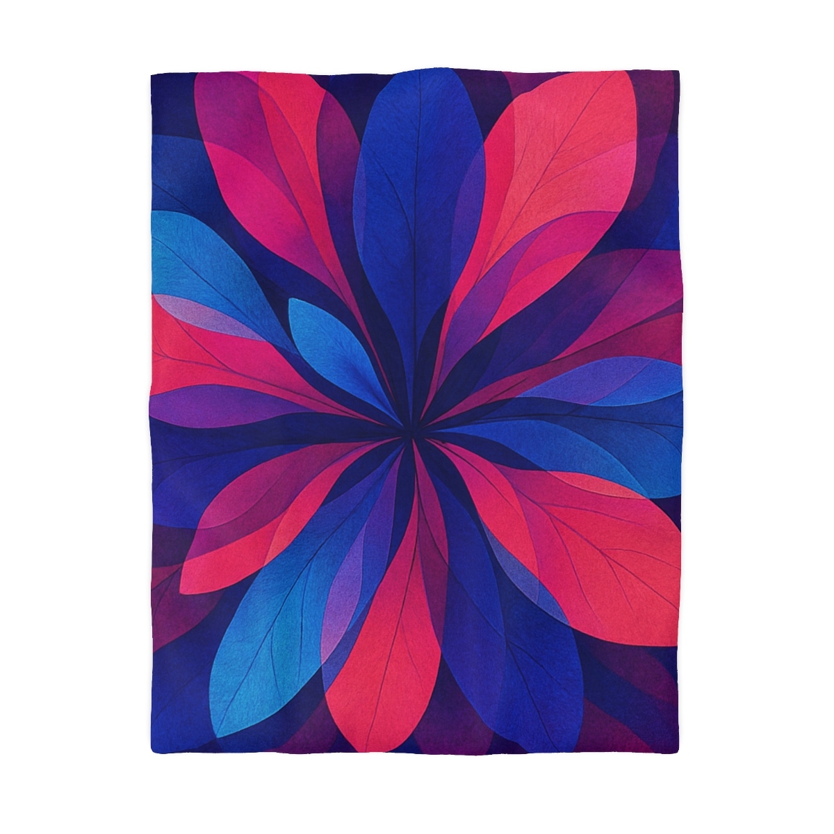 Petal Prism Overprint unique patterned duvets