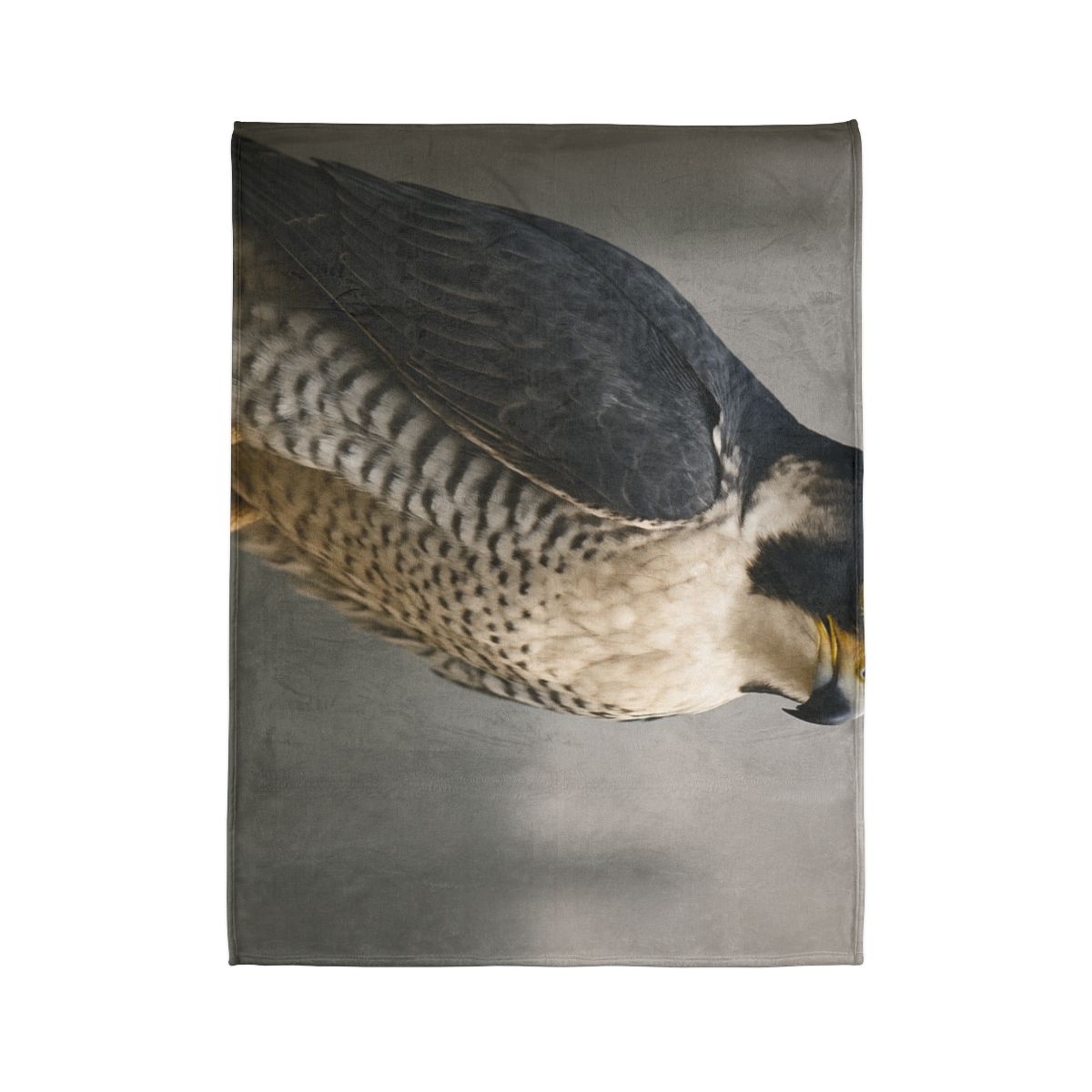 Starlit Vigil Peregrine Falcon trendy patterned blankets
