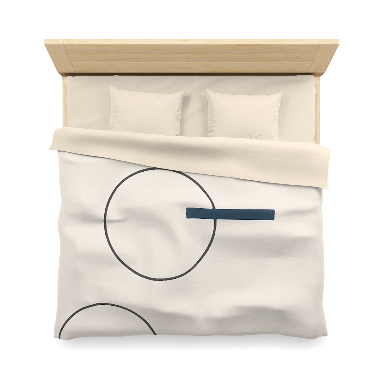 Orbit Gap Triptych custom duvets