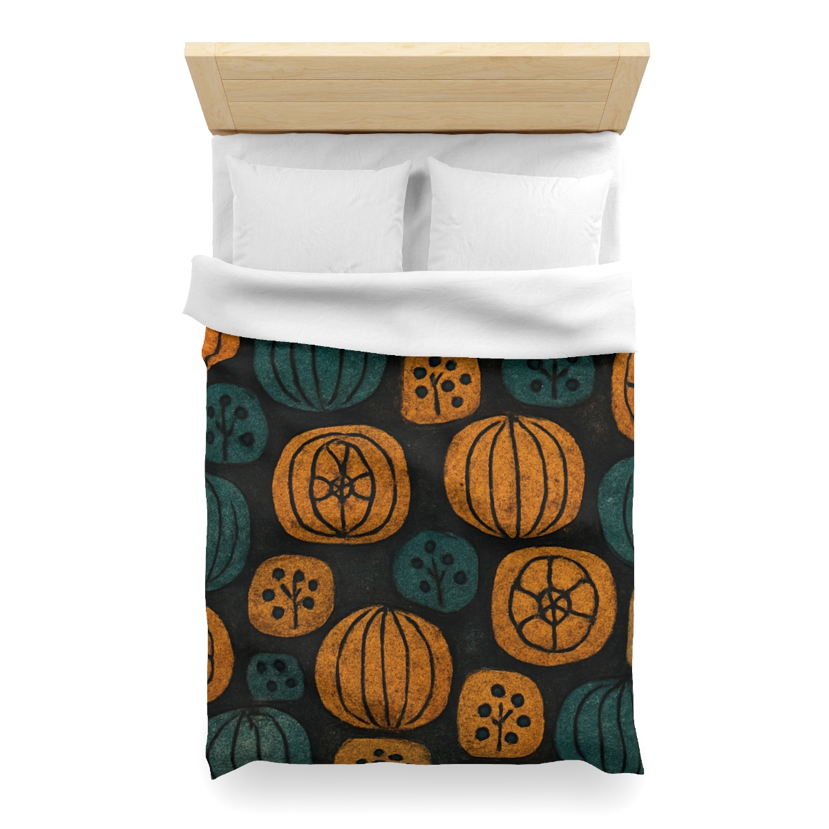 Seed Pod Mosaic designer printed duvets