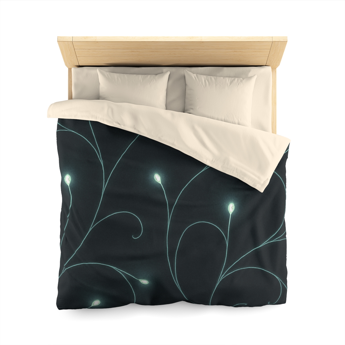 Starlit Vine Constellation soft comforter duvets