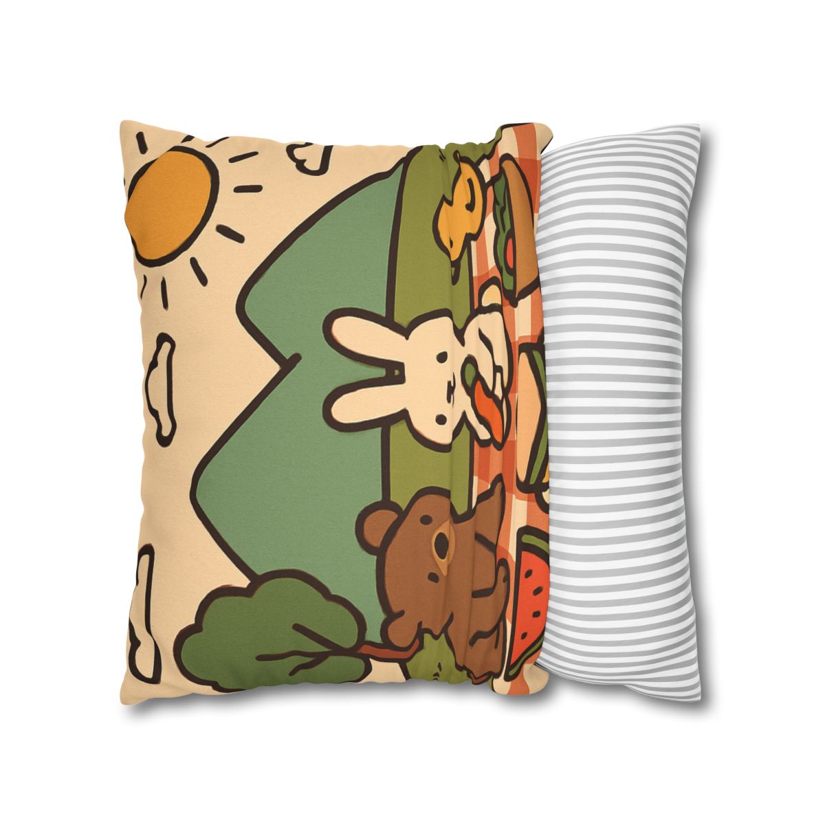 Mountain Picnic Pals custom pillow cases