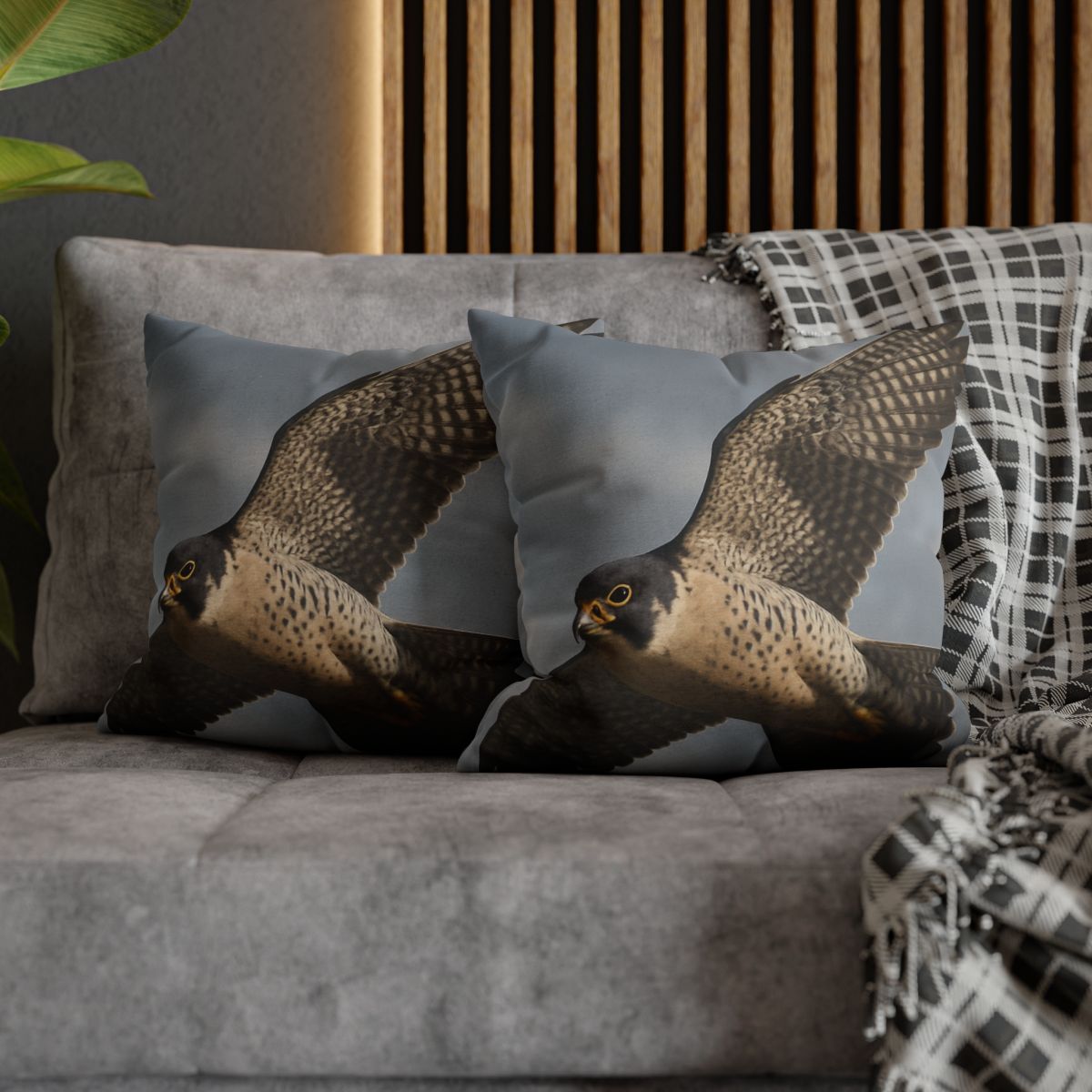 Sky Lance Peregrine Falcon unique gift pillow cases