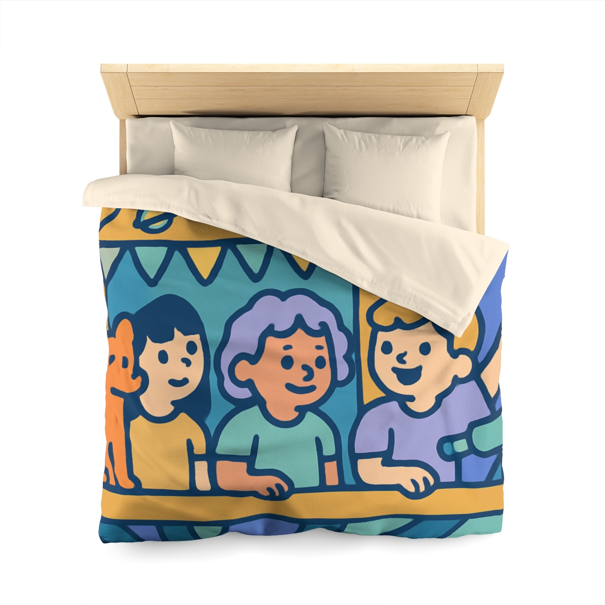 Galaxy Treehouse Explorers stylish duvet covers