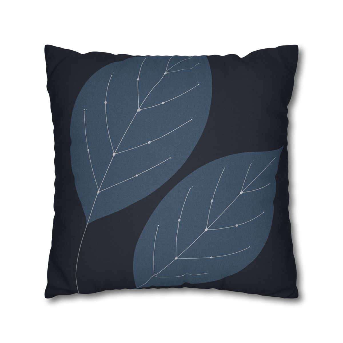 Leaf Vein Constellation Map designer print pillow cases