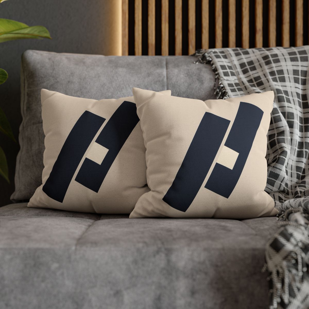 Quiet Diagonal Stack unique gift pillow cases