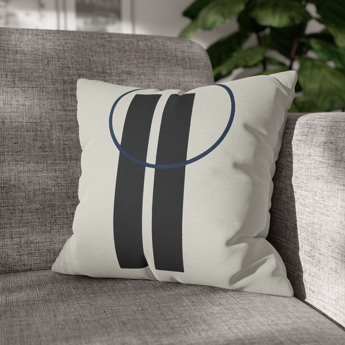 Split Column And Orbiting Ring trendy patterned pillow cases