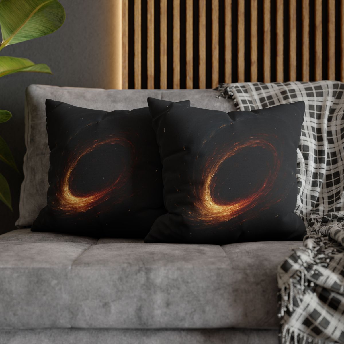 Gravity Echo Vortex personalized pillow covers