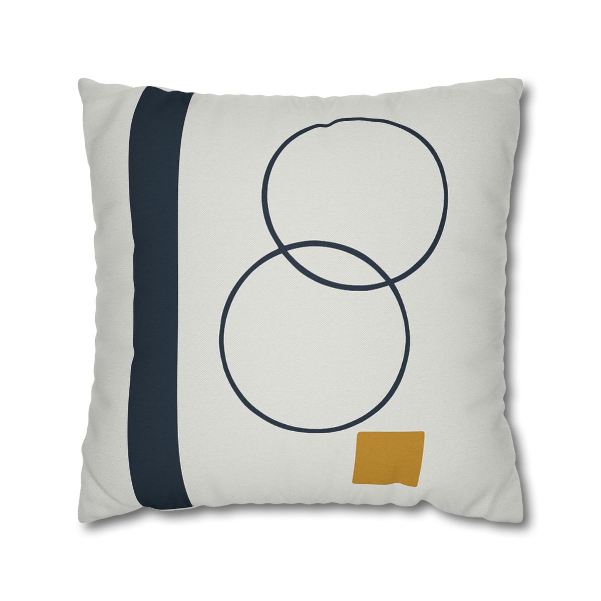 Staggered Rings With Anchored Column custom pillow cases