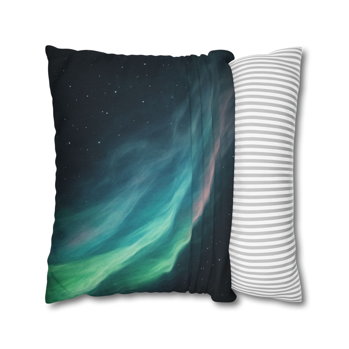 Aurora Veil Starstream personalized pillow covers