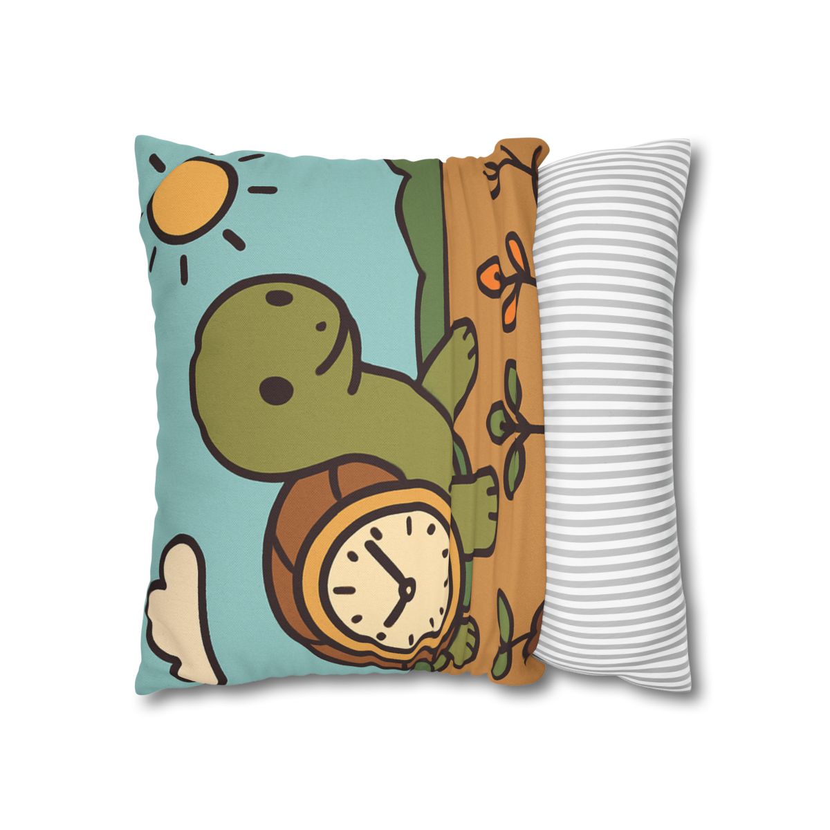 Time Travel Turtle Garden unique gift pillow cases