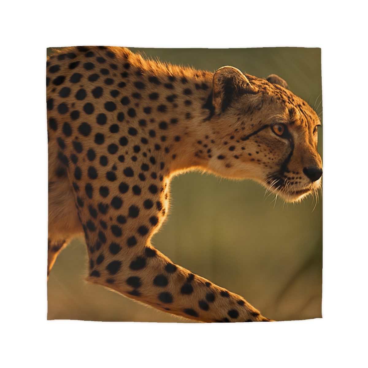 Cheetah Silent Sprint unique patterned duvets