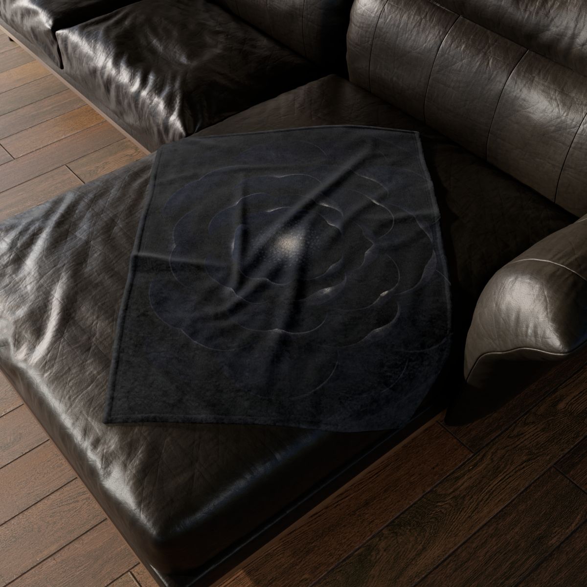 Petal Eclipse Rosette warm winter blankets