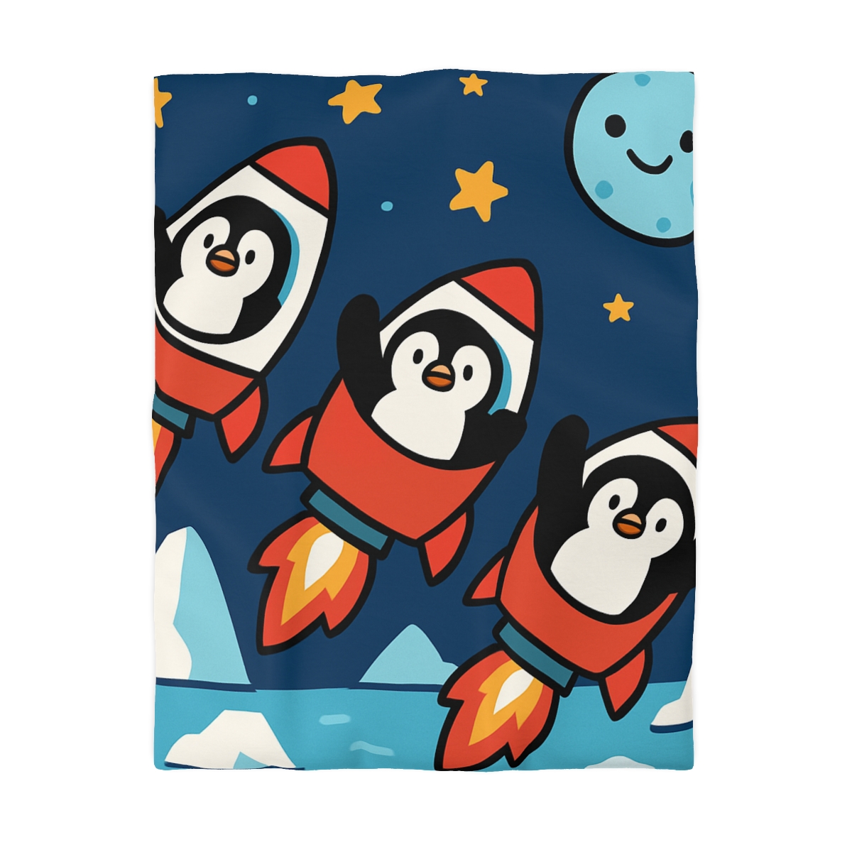 Rocket Penguin Crew warm winter duvets