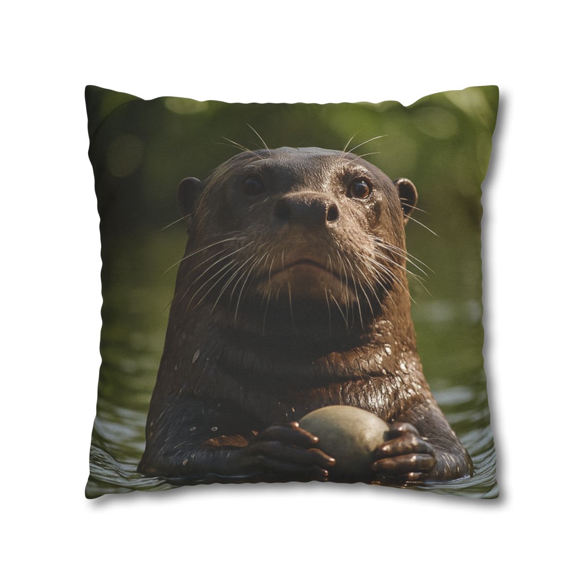 River Drift Giant Otter comfortable bedding pillow covers