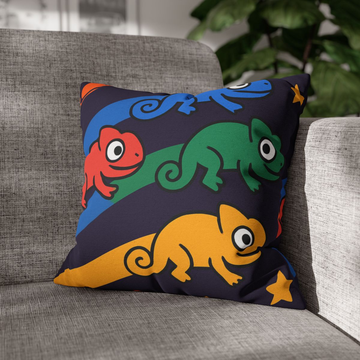 Comet Chameleons Color Changing Race soft cotton pillow cases