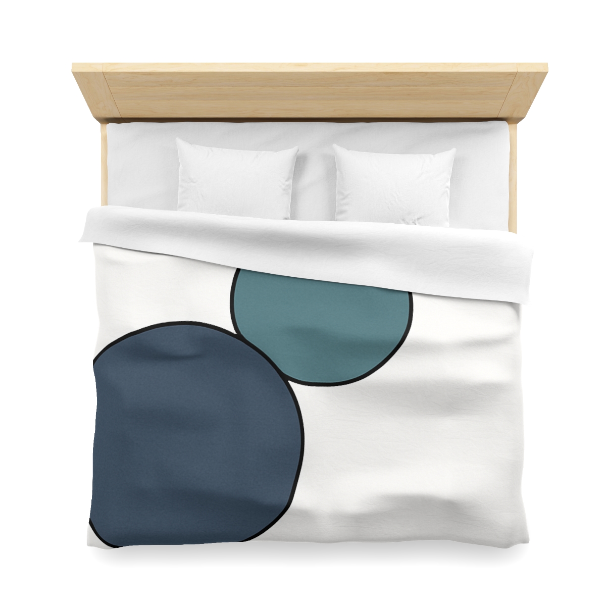 Staggered Circle Trio custom duvets