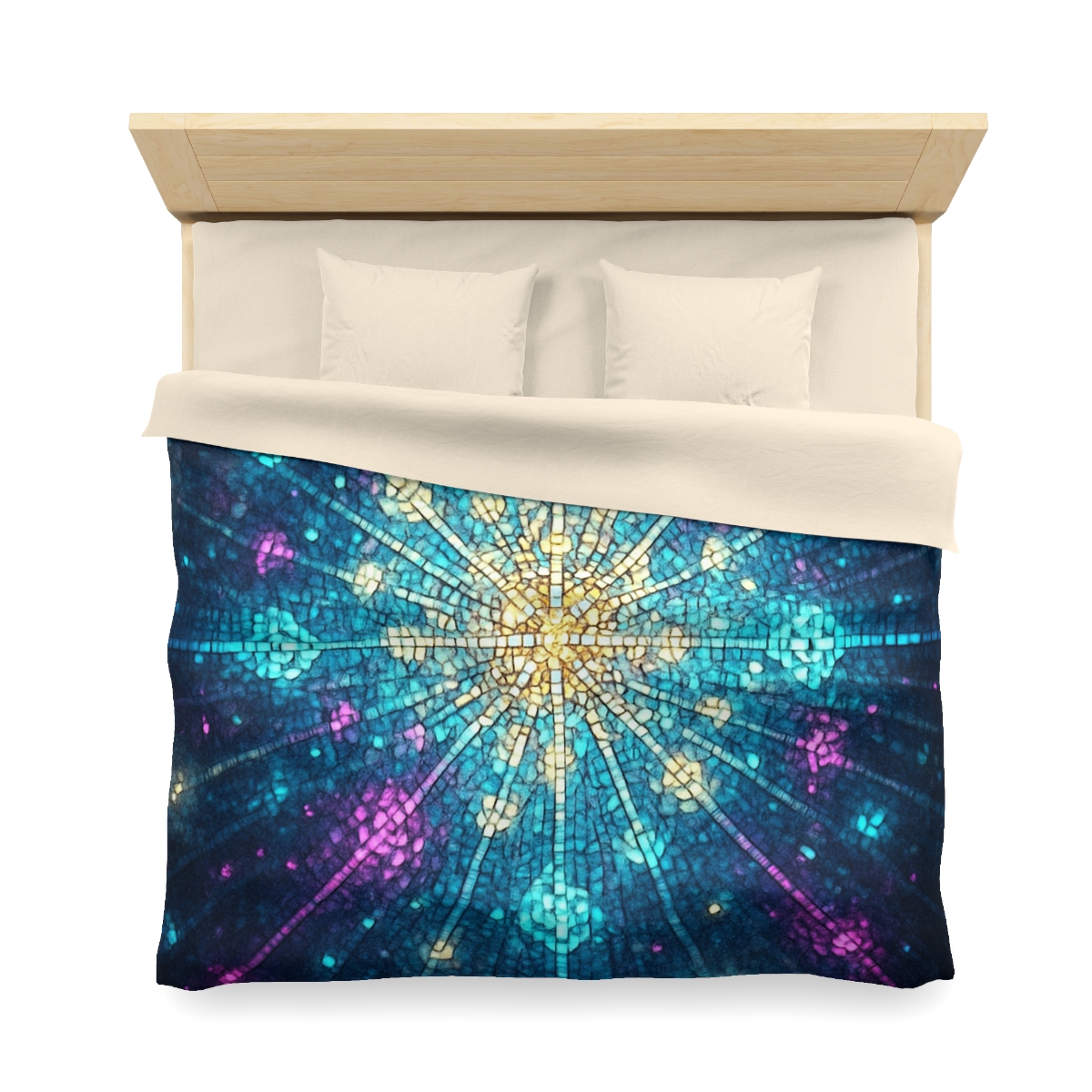 Photon Burst Mosaic soft comforter duvets
