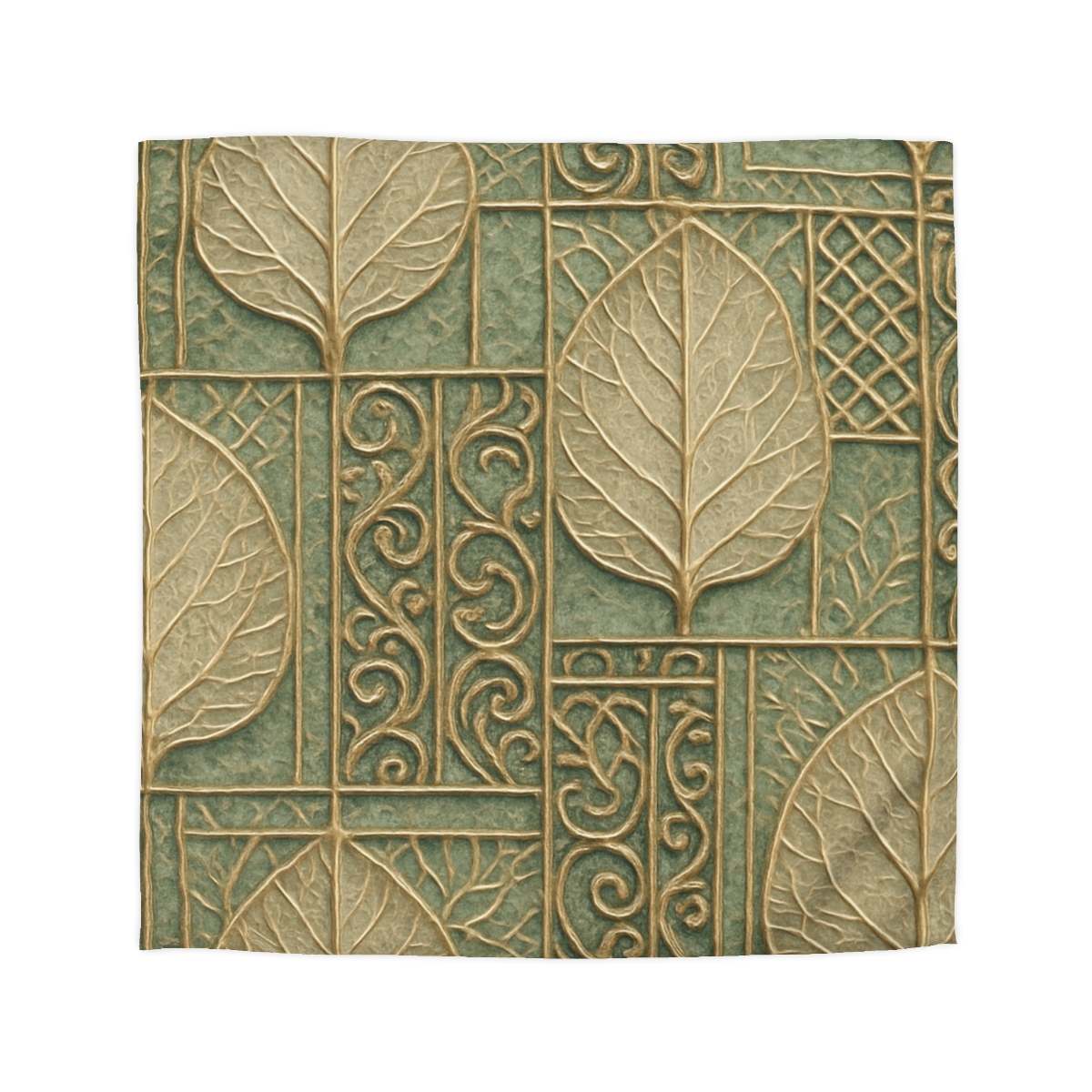 Vein Lace Mosaic soft comforter duvets