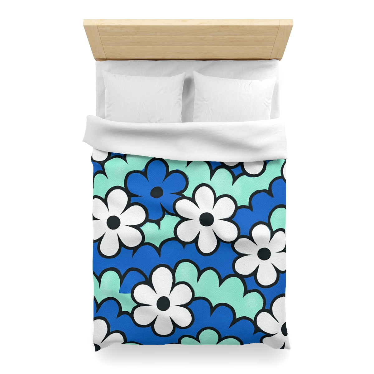 Blossom Wave Tessellation soft comforter duvets