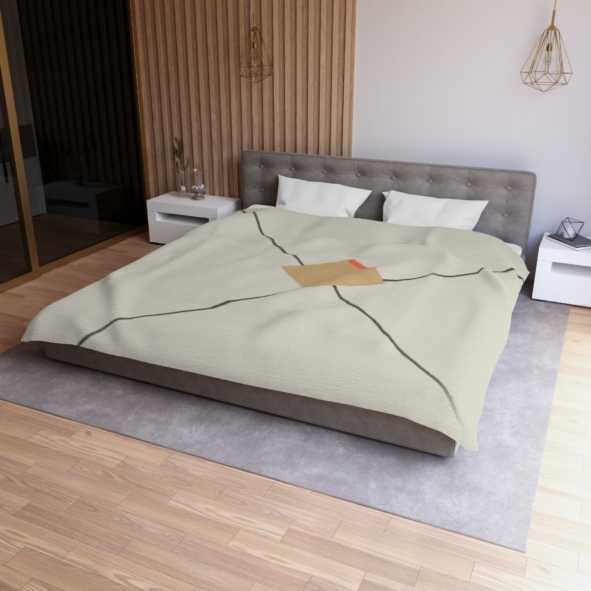 Diagonal Pair And Resting Square trendy bedroom duvets