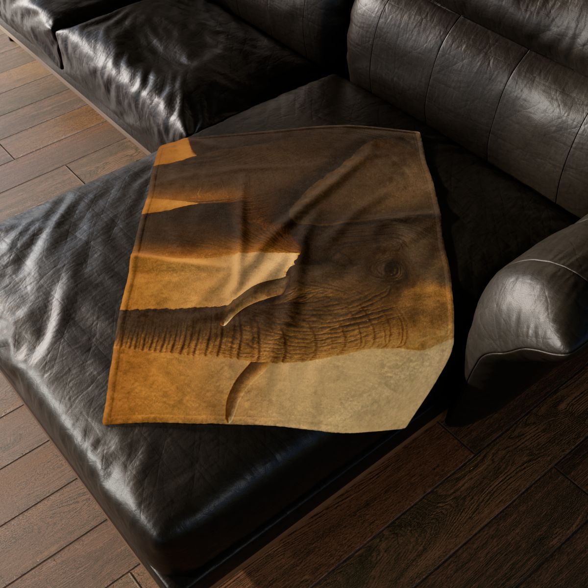 Savannah Sentinel Elephant custom blankets