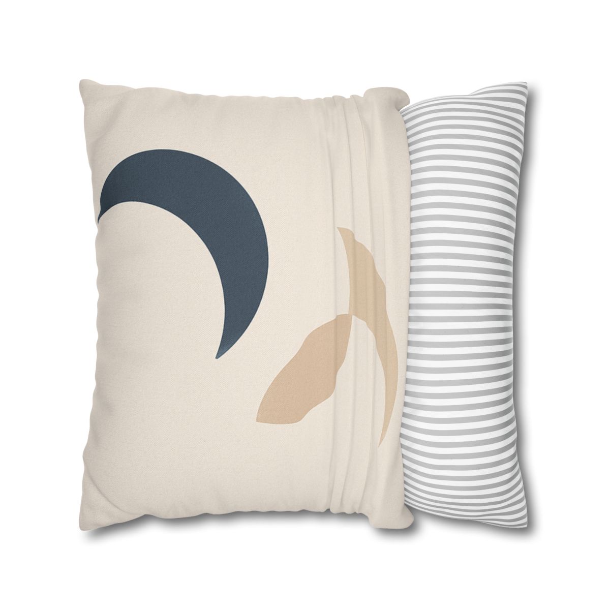 Staggered Crescent Trio trendy patterned pillow cases