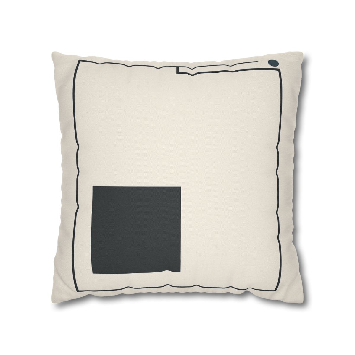 Balanced Triad With Open Frame soft cotton pillow cases