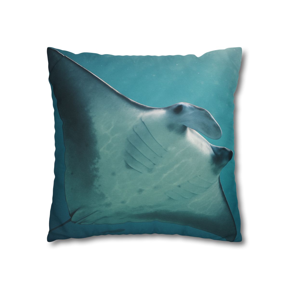 Silent Glide Manta Ray comfortable bedding pillow covers