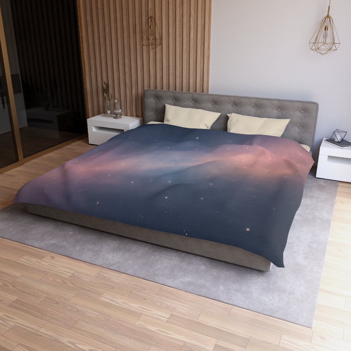 Cosmic Dust Prism Veil trendy bedroom duvets