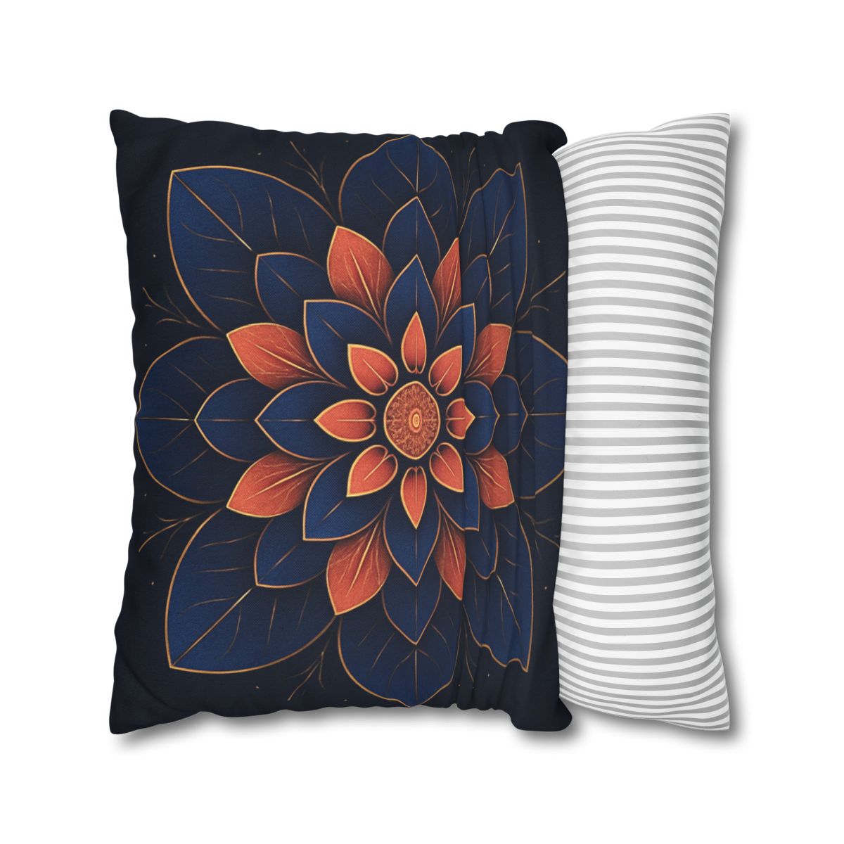Petal Prism Medallion stylish decorative pillowcases