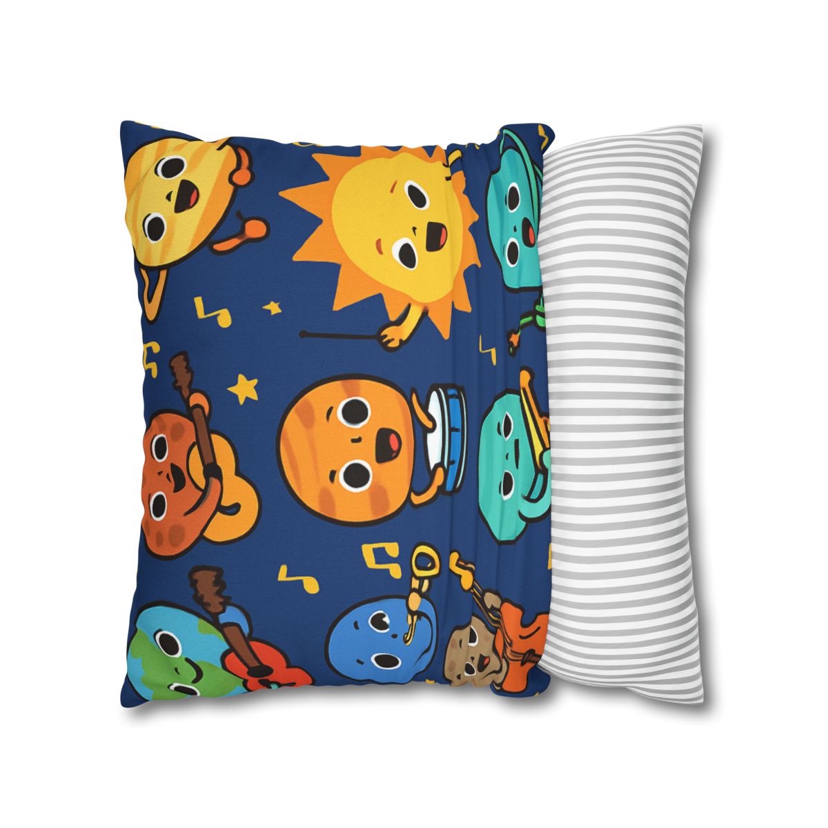Planetary Music Band designer print pillow cases