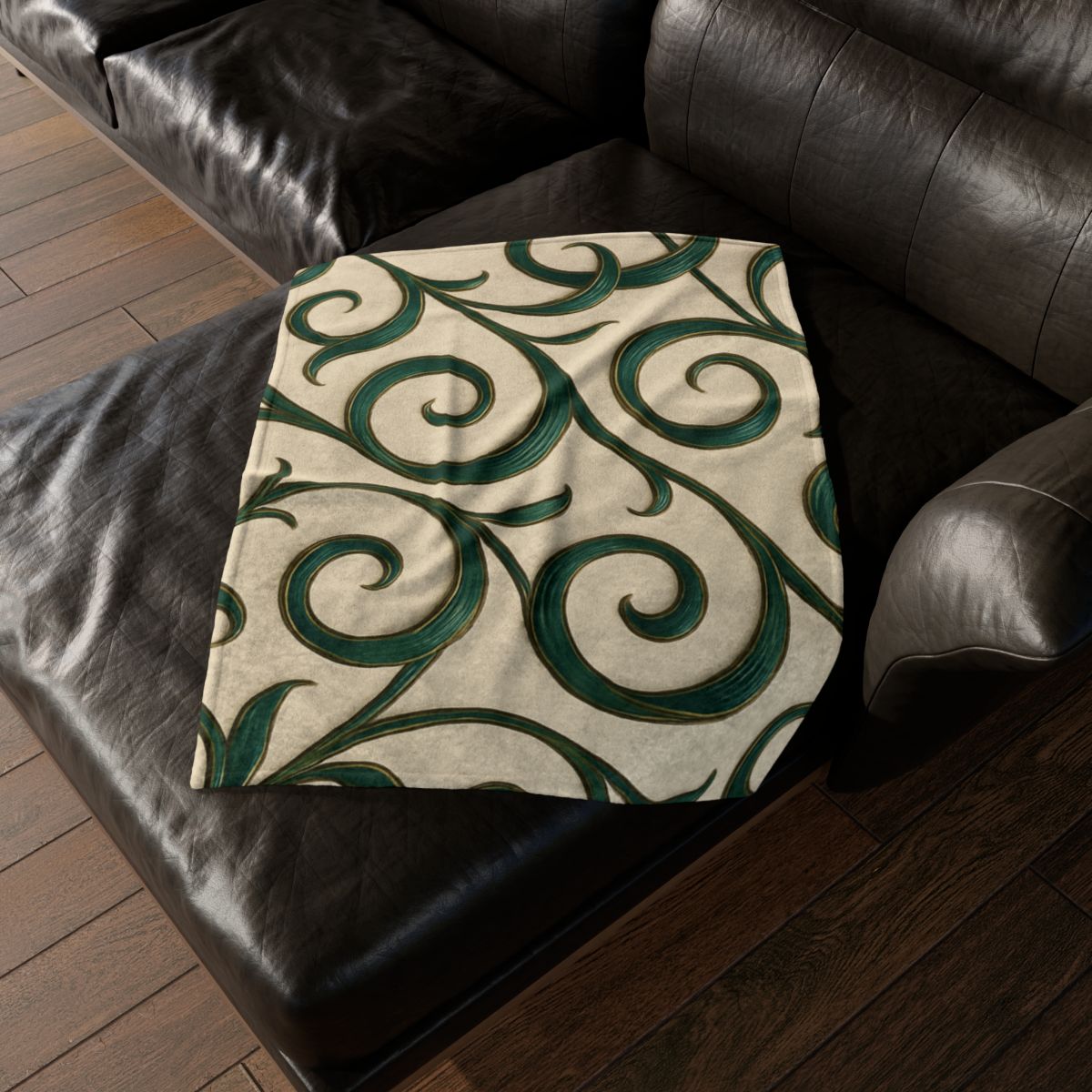 Vine Curl Ribbon Matrix decorative home blankets