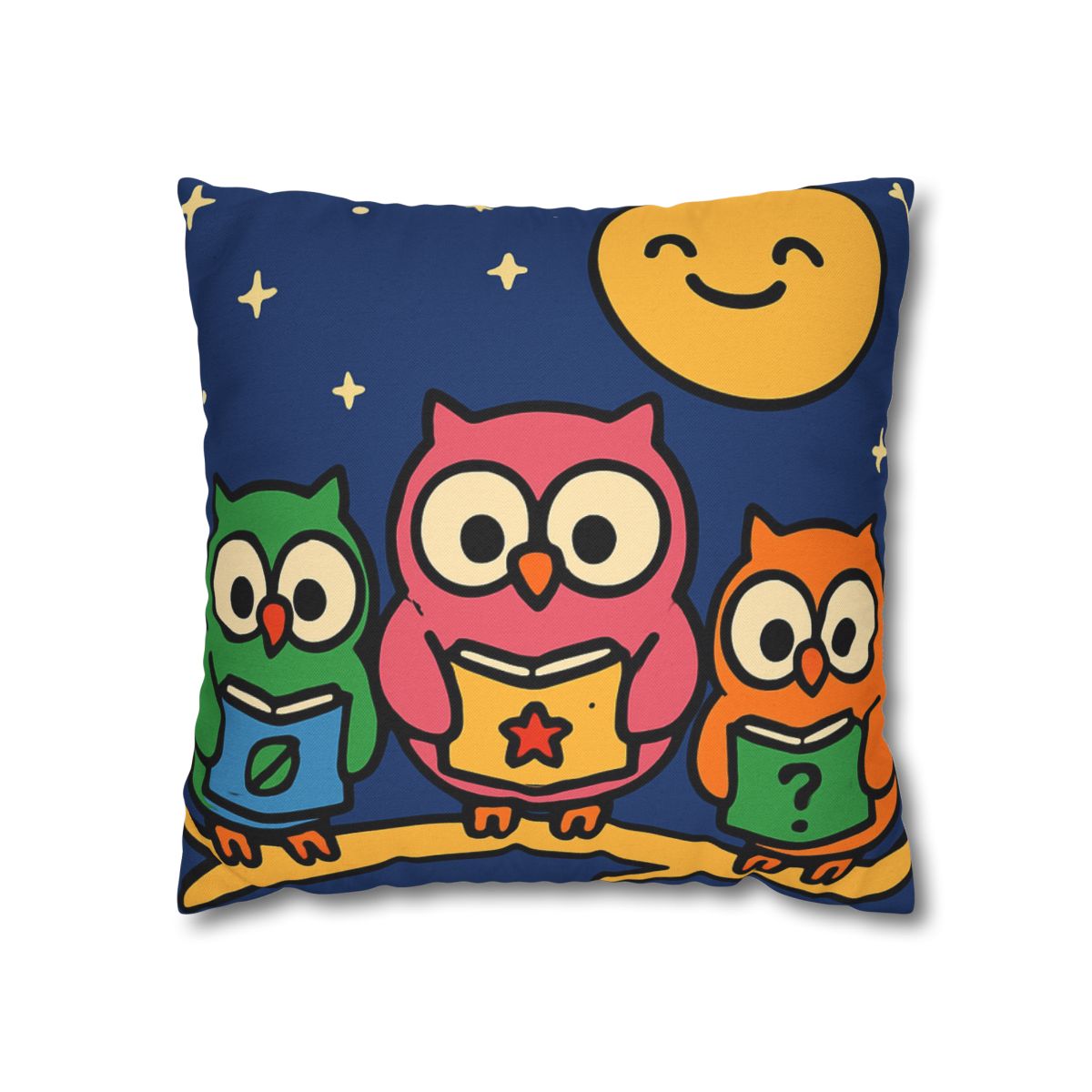 Galaxy Garden Of Curious Owls unique gift pillow cases