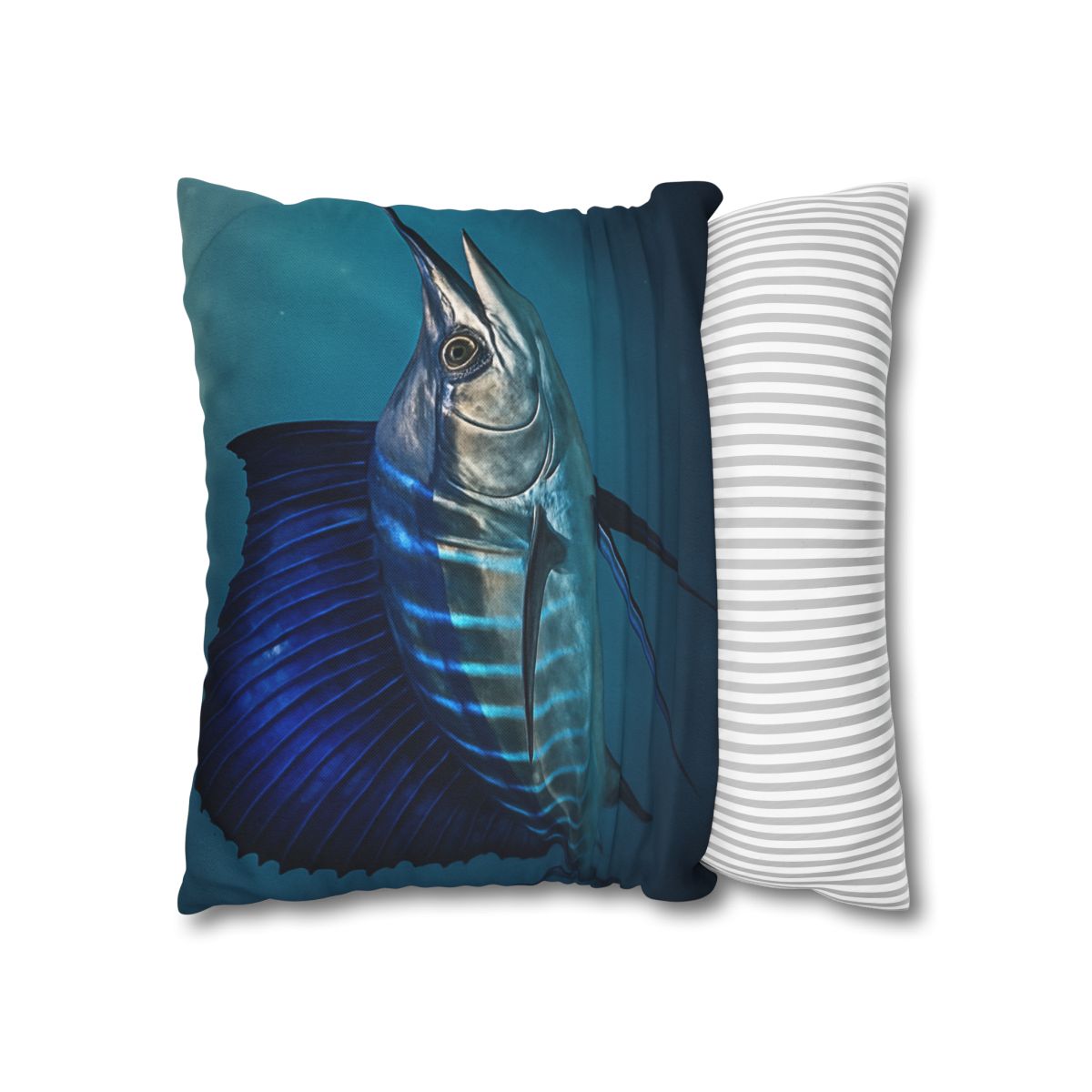 Starlit Surge Sailfish comfortable bedding pillow covers