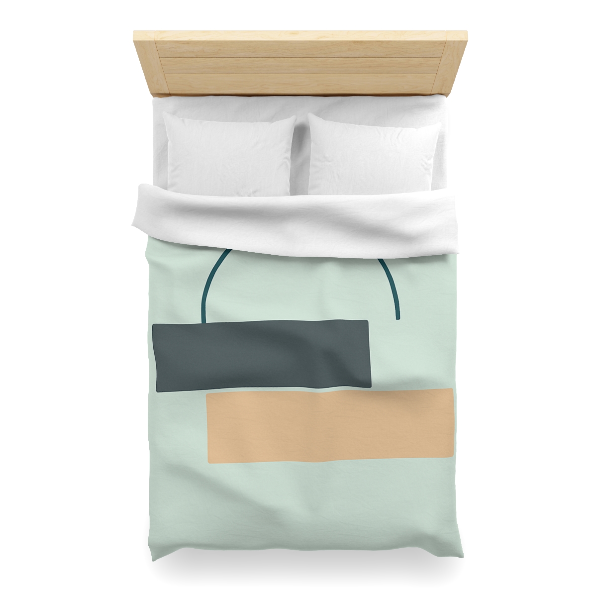 Stepped Arc And Twin Slabs designer printed duvets