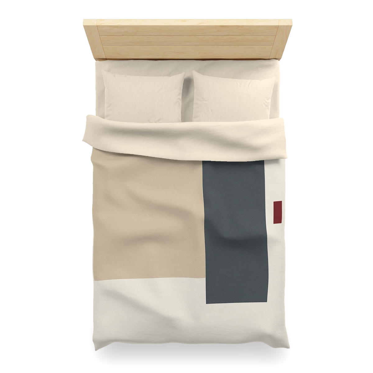 Offset Squares With Calm Corridor warm winter duvets