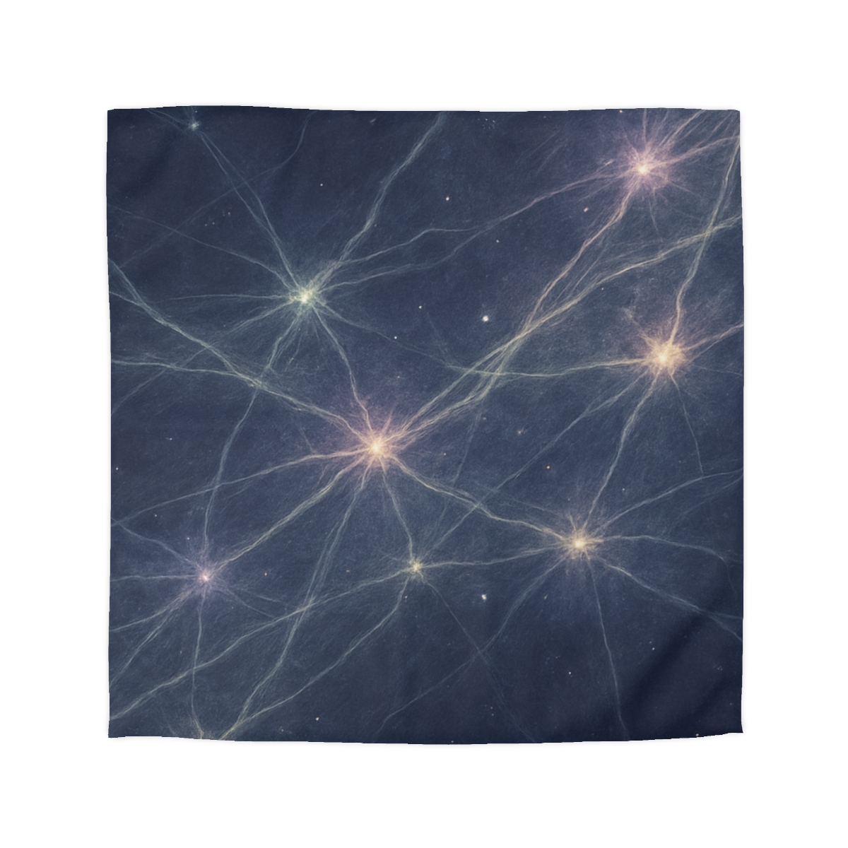 Cosmic Web Filament Garden soft comforter duvets