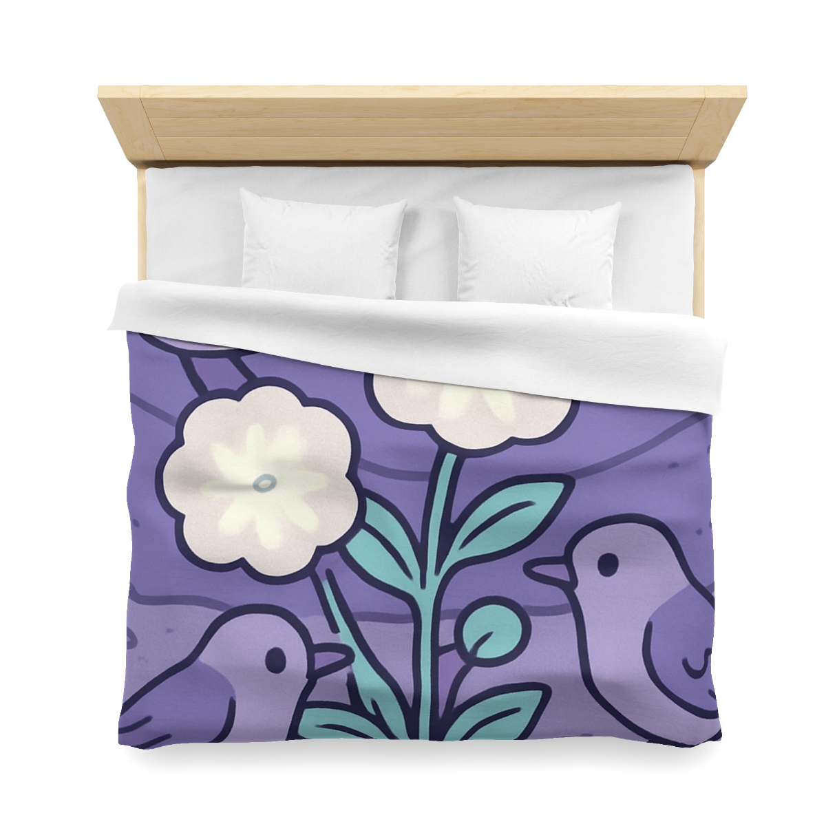 Moon Garden Nightingales stylish duvet covers