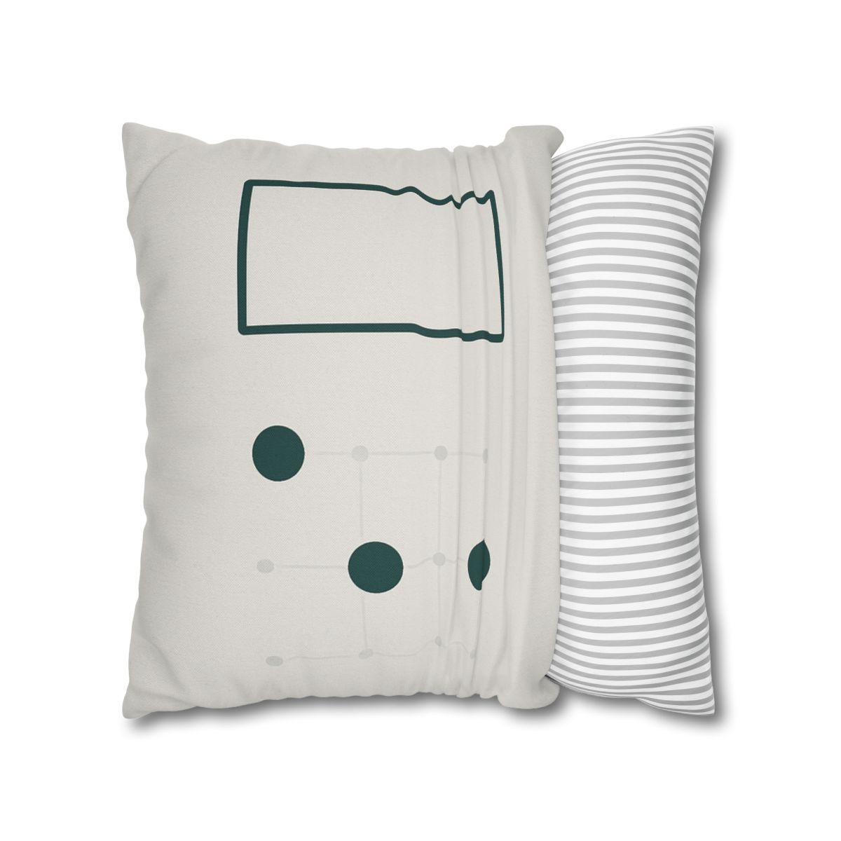 Triad Signal Grid personalized pillow covers