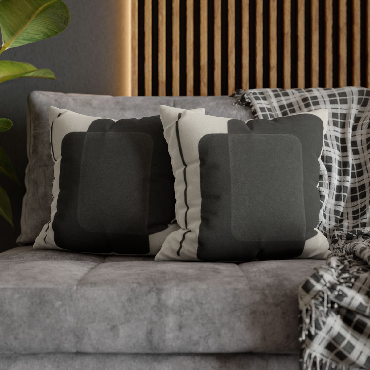 Offset Rectangle Harmony comfortable bedding pillow covers