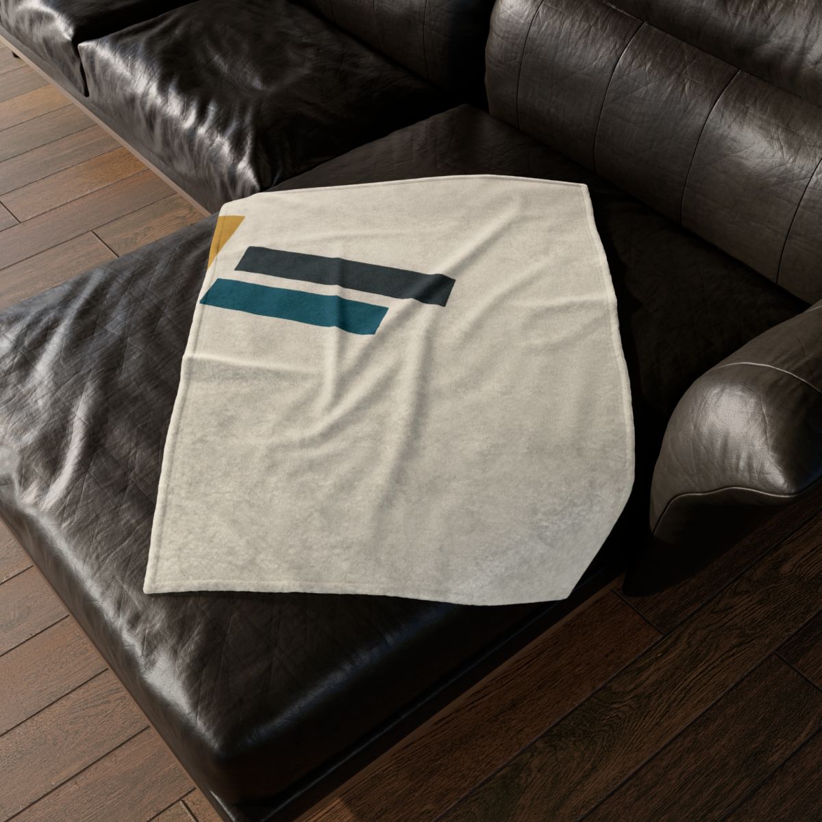 Balanced Triad Of Rectangles warm winter blankets