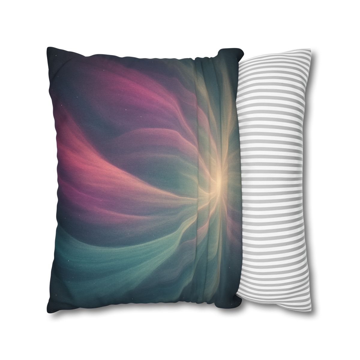 Aurora Nexus Bloom custom pillow cases
