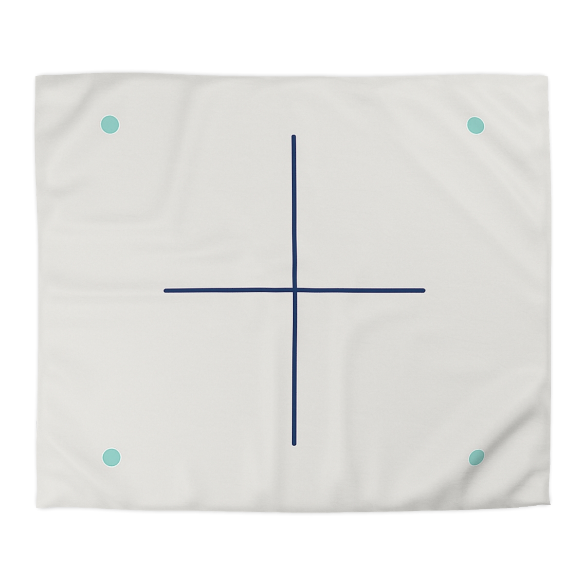 Sparse Meridian Cross And Dots stylish duvet covers