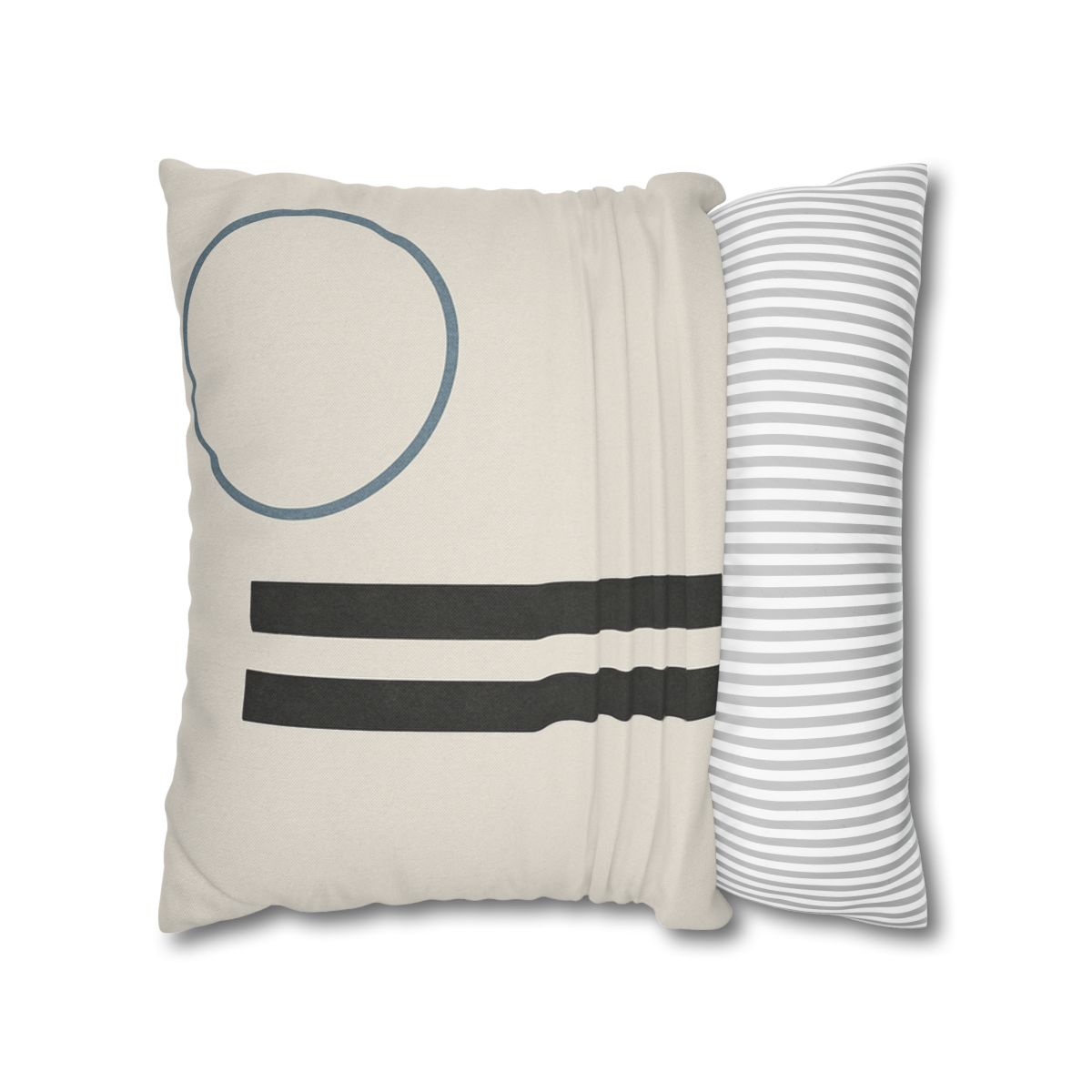 Split Column And Floating Ring designer print pillow cases