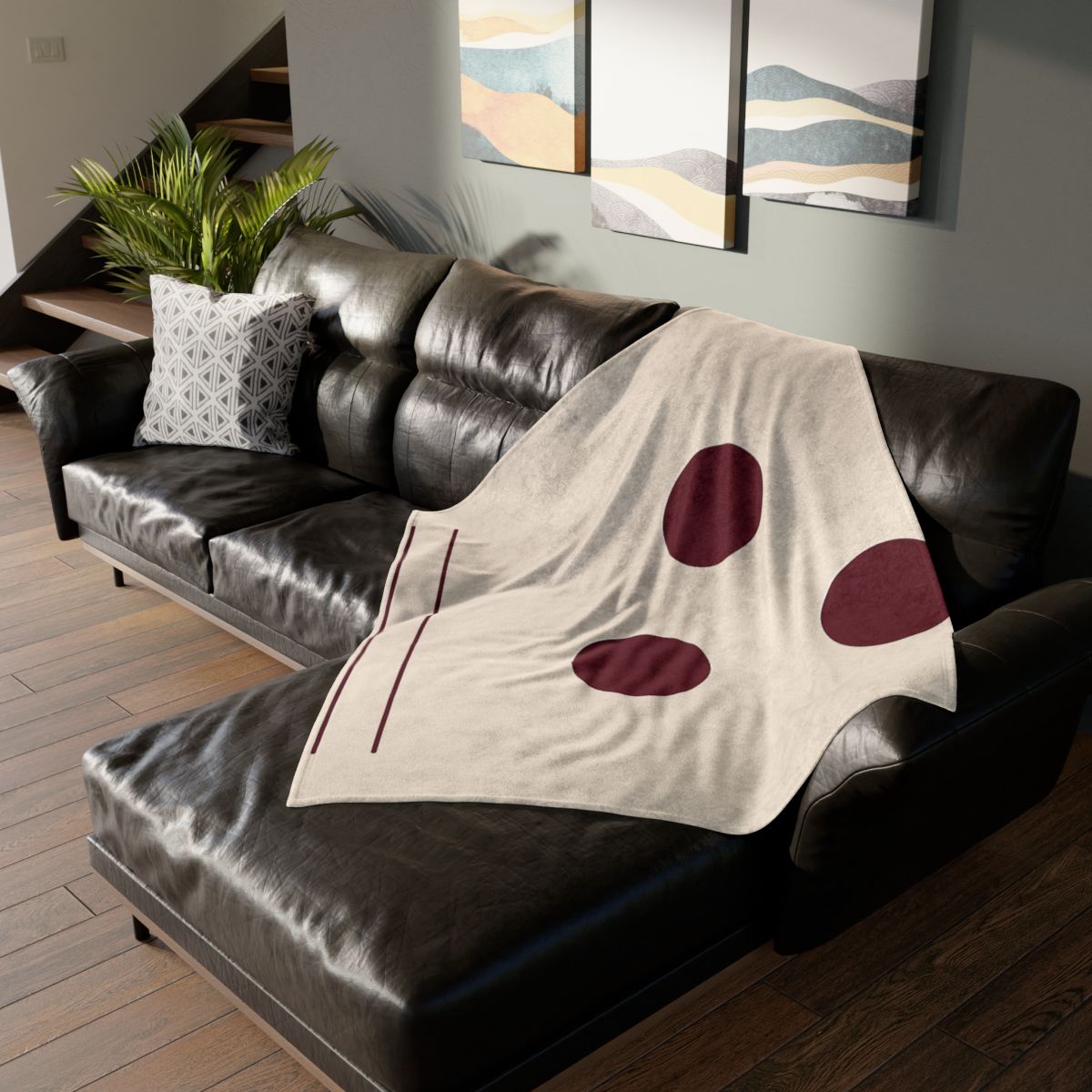 Three Point Triangle Rhythm unique gift blanketscustom blankets