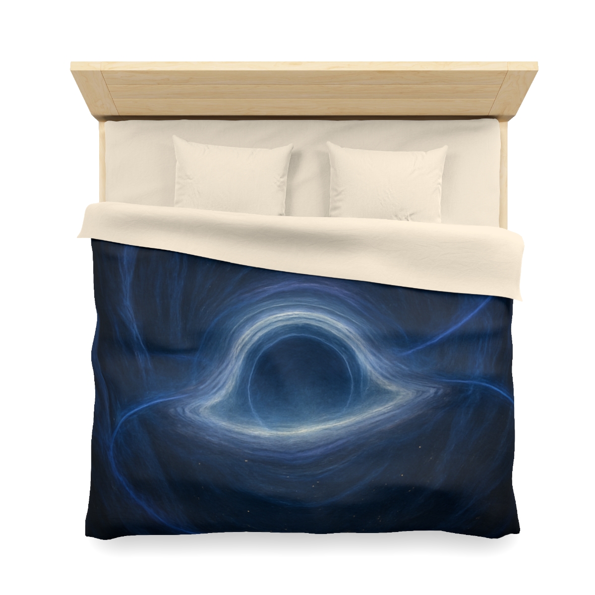 Luminous Event Horizon Veil stylish duvet covers