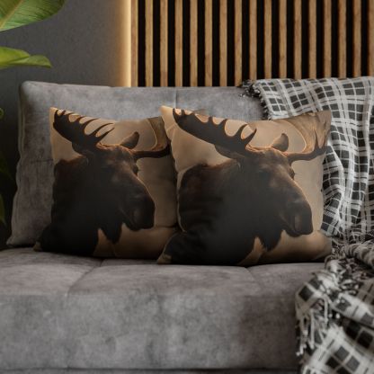 Dawn Mirror Moose designer print pillow cases