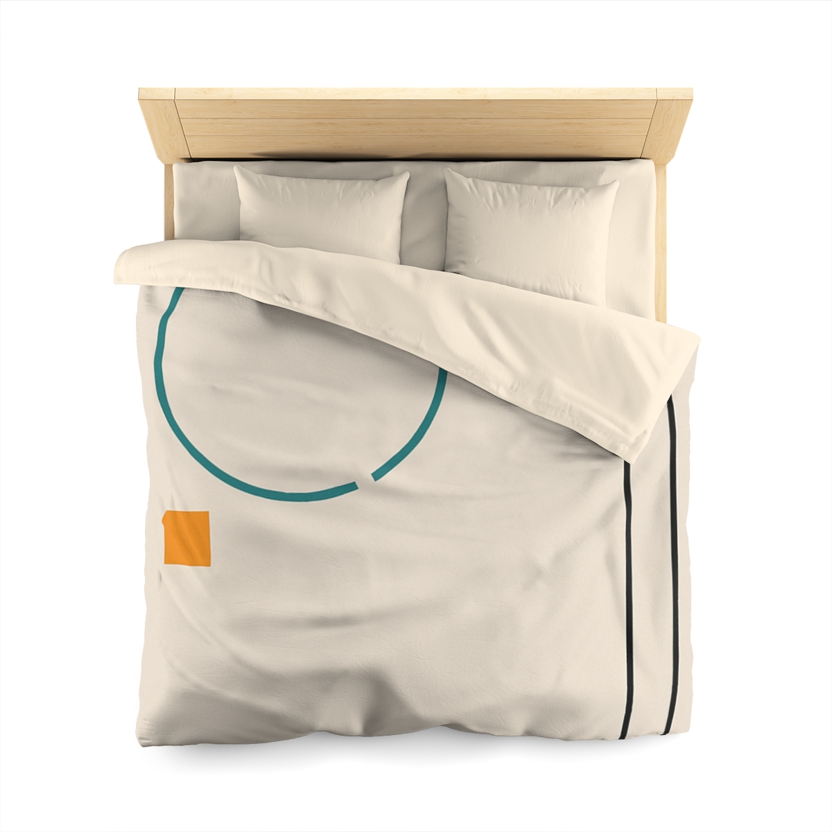 Quiet Column With Split Ring unique patterned duvets