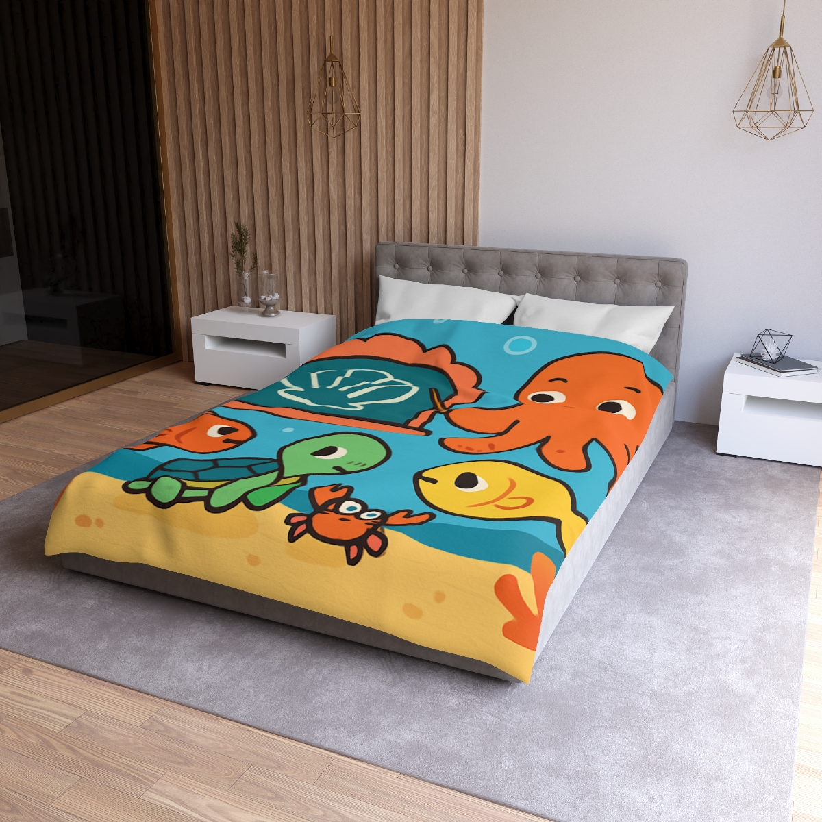Coral Classroom Under The Sea trendy bedroom duvets